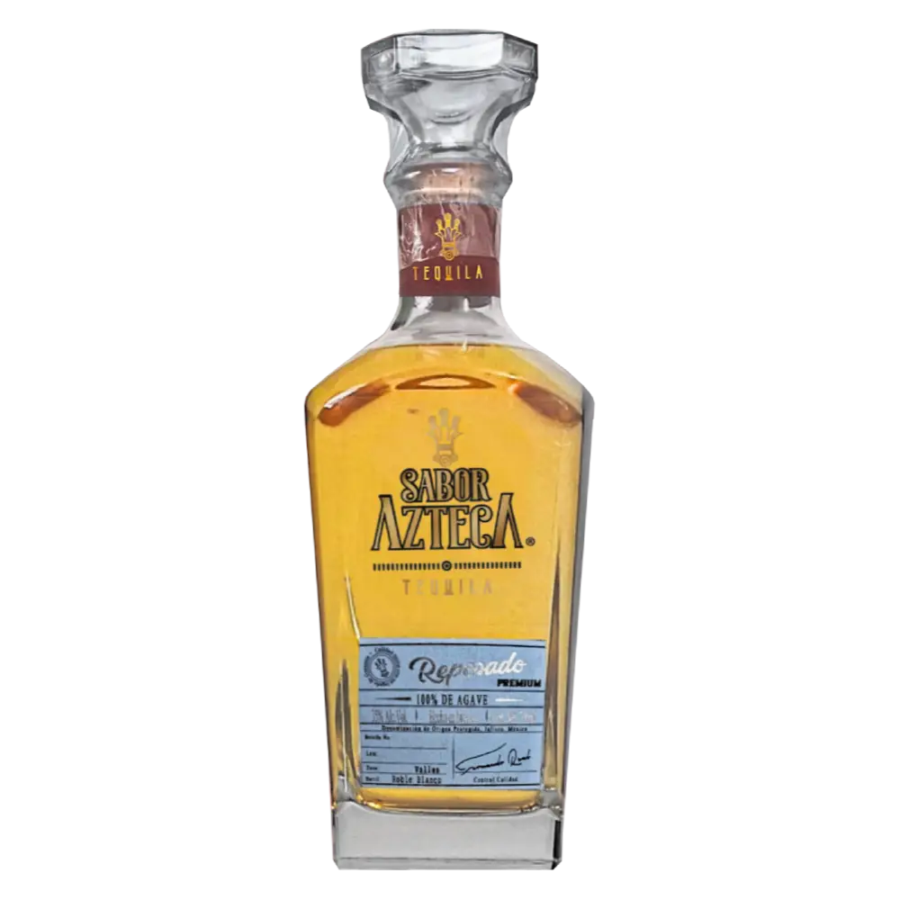 Tequila reposado sabor azteca